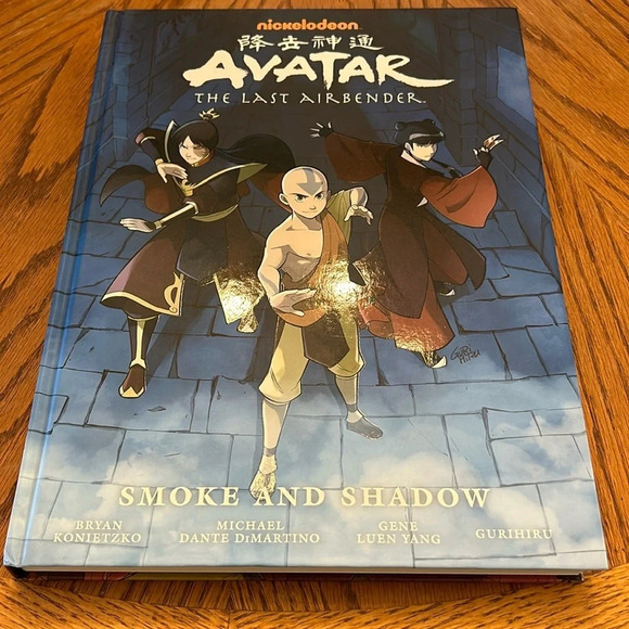 Nickelodeon Avatar The Last Airbender. Smoke and Shadow. Hardcover. 2016 - Picture 1 of 5